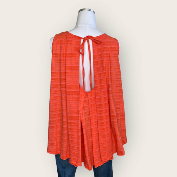 Free People High/Low Tank Scarlet Ibis Combo XS - Picture 9 of 12